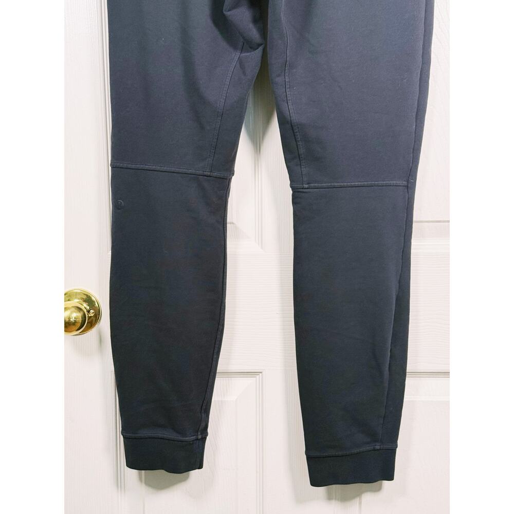 Lululemon Men City Sweat Jogger Size Medium Tall Black Lounge Casual Minimalist - Picture 11 of 11